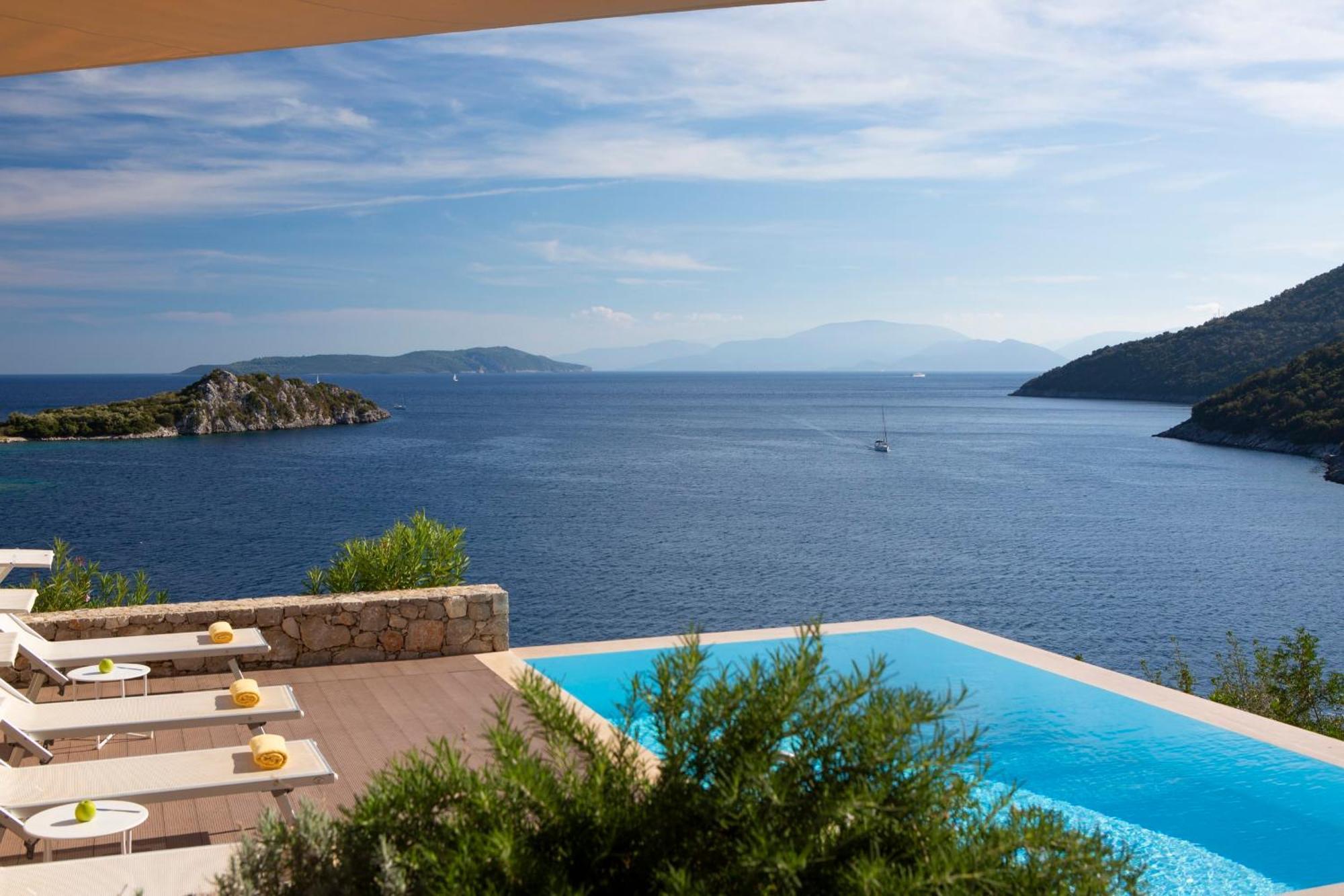Villa Kalamos Sivota Esterno foto